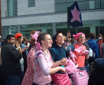 Radical cheerleaders