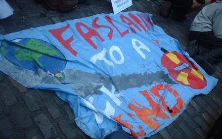 Faslane banner