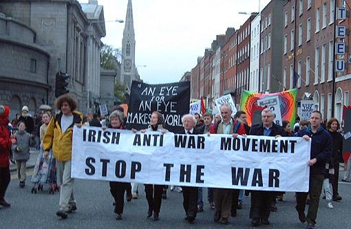 Irish anti war movement