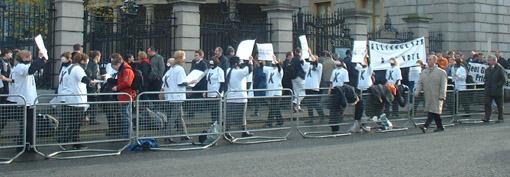 Alliance for a No Vote picket