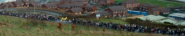 Bloody Sunday march descends into Brandywell