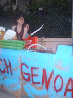 The Irish ship at Genoa