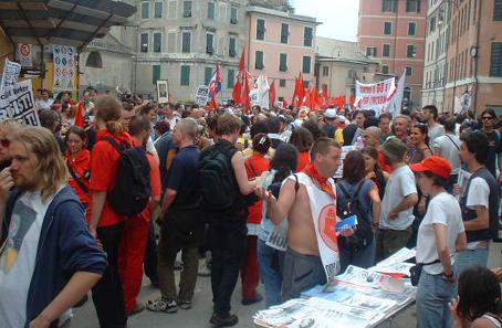 The left in Genoa