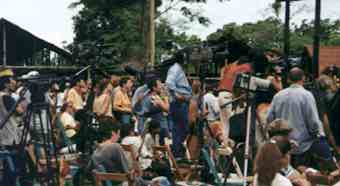 The media pit at Realidad